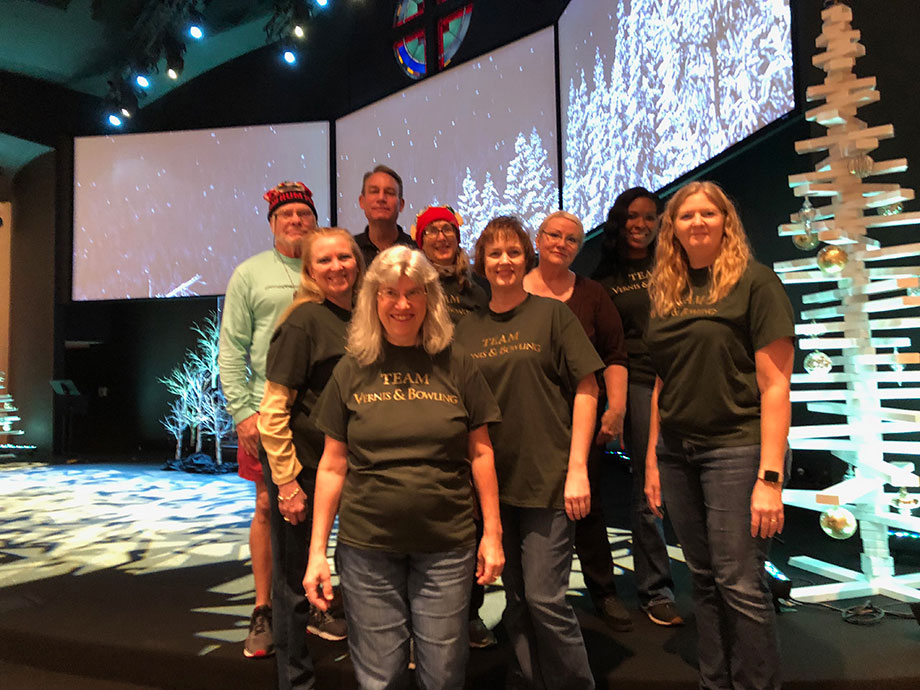 Group Photo of Christmas with the Homeless at FBC of Pensacola